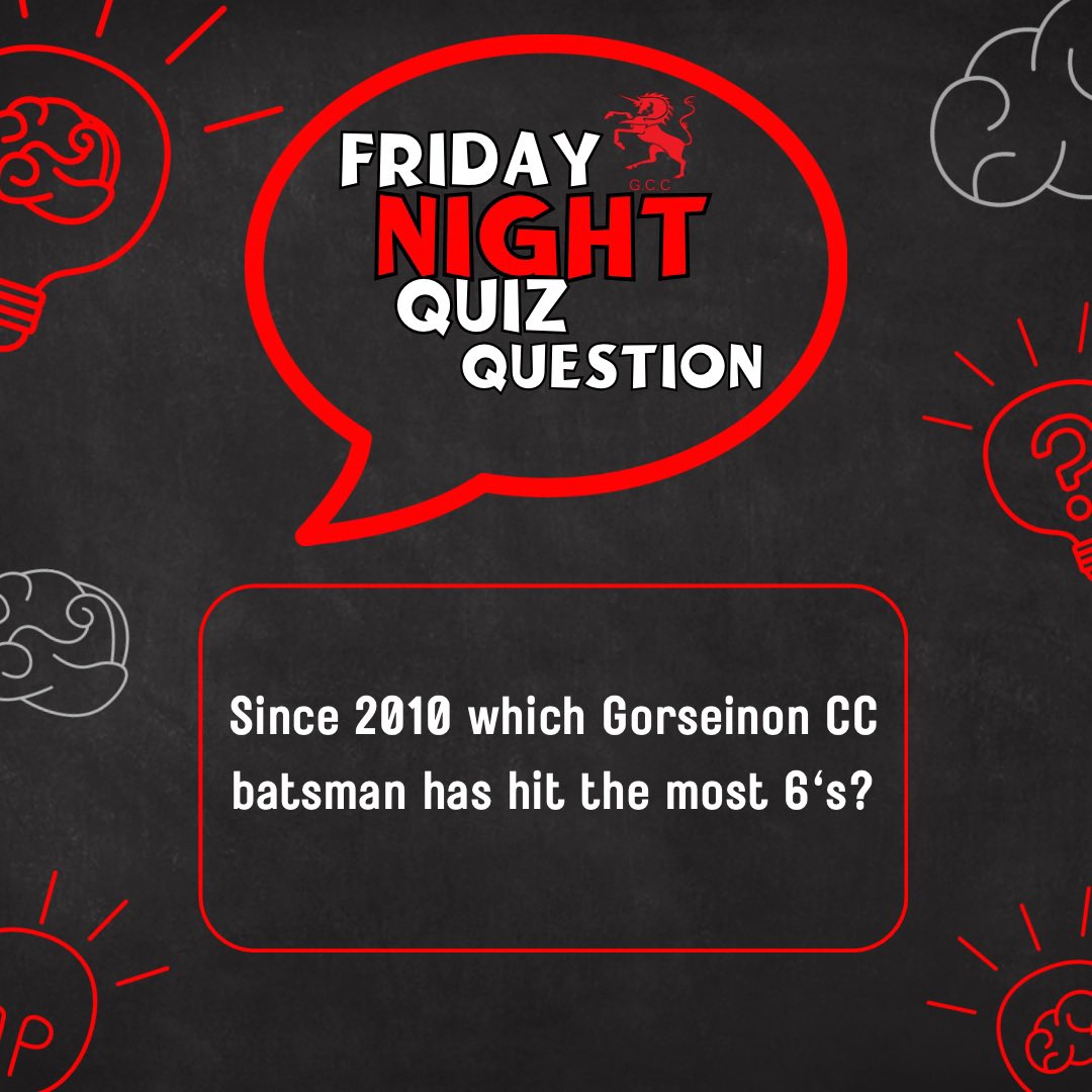 Gorseinon CC tweet media