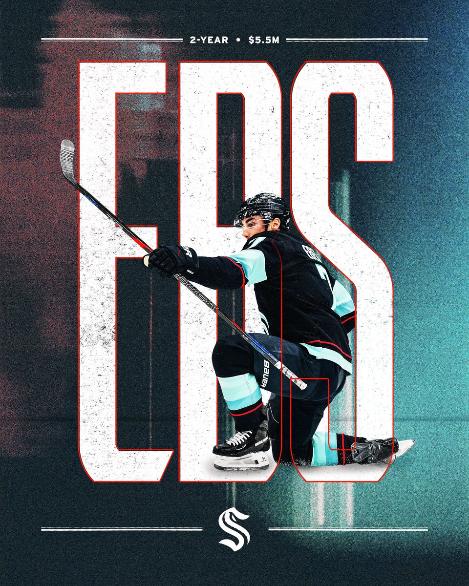 The captain of this ship 🫡

The #SeaKraken have signed Jordan Eberle to a two-year contract extension.