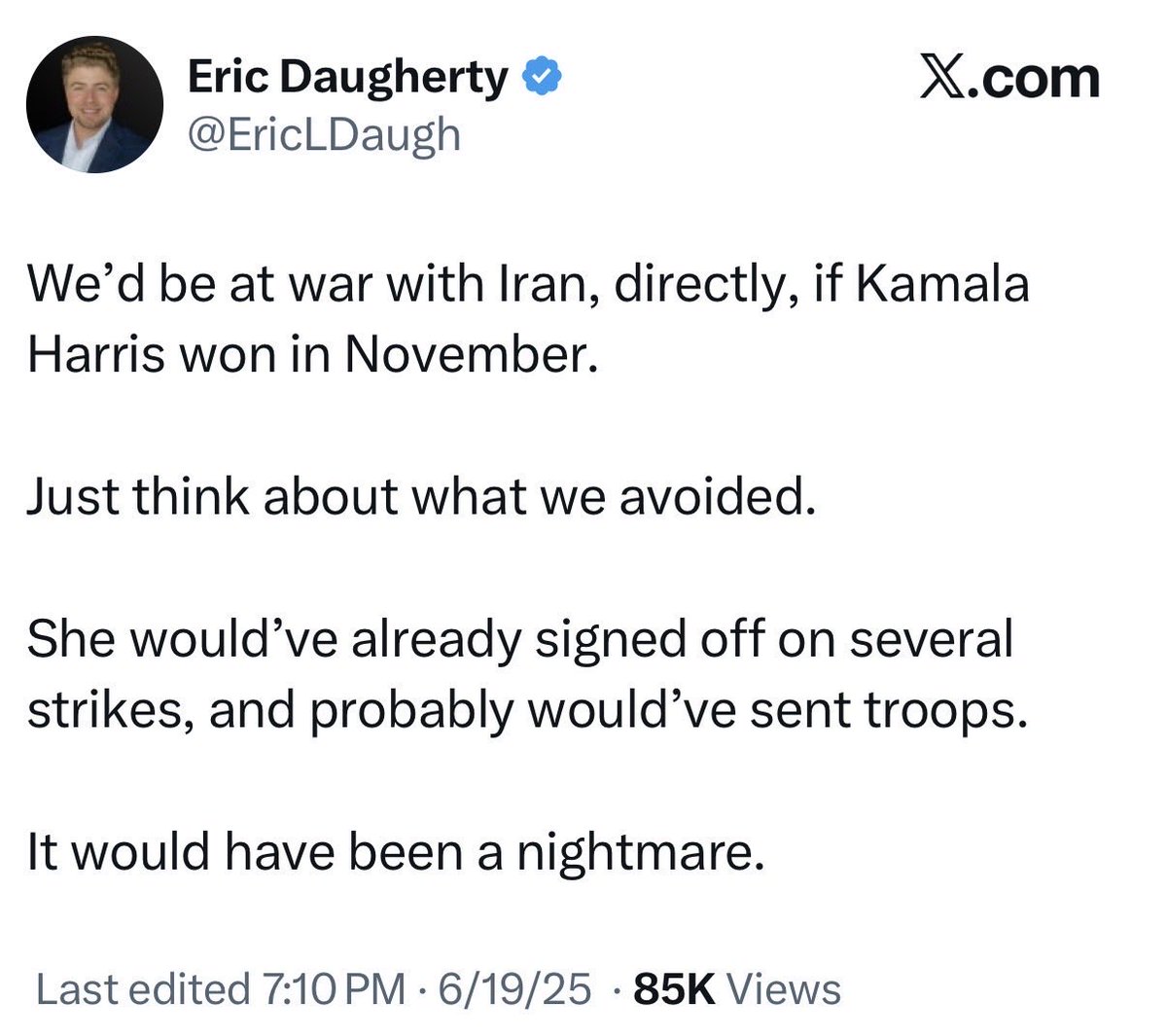 <a href="/EricLDaugh/">Eric Daugherty</a> So how much do you get paid to spread propaganda?