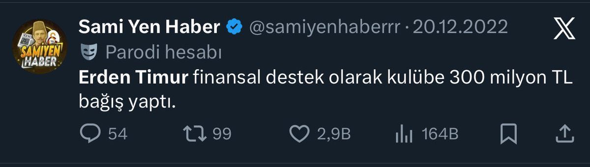 erden timurun kara parayla kazandığı 300 milyon TLyi verdiği galatasaray soruşturulmalıdır.
<a href="/EmniyetGM/">Türk Polis Teşkilatı</a> <a href="/tcbestepe/">T.C. Cumhurbaşkanlığı</a>