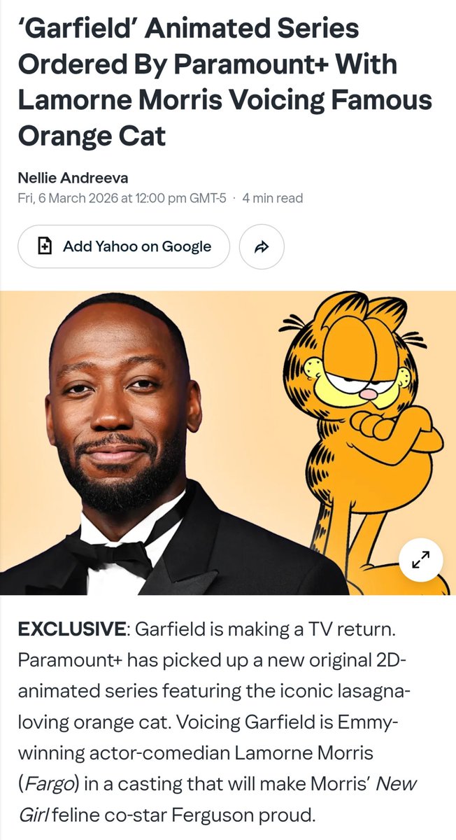 Daily Garfcast tweet media