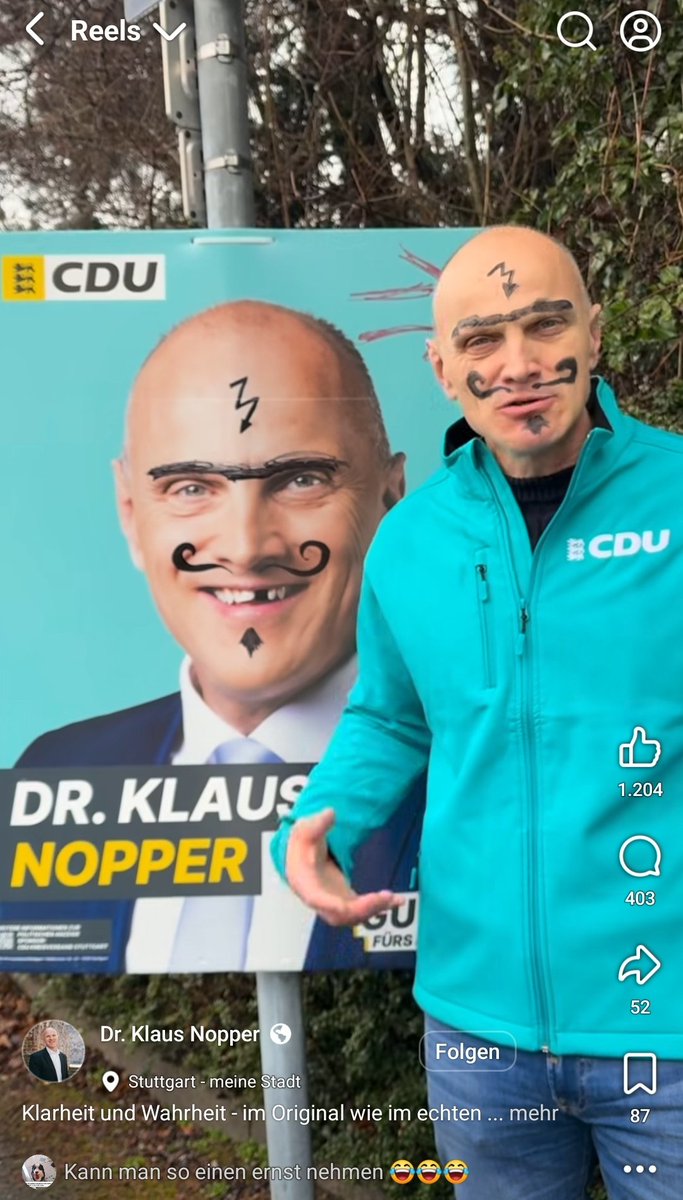 LMars54779's tweet photo. Netzfund. WTF? Der meint das ernst.

👽🤦‍♂️

#TeamCem #CDUschadetDeutschland 

https://t.co/qTA2lIICfn https://t.co/DQva5l7wE6
