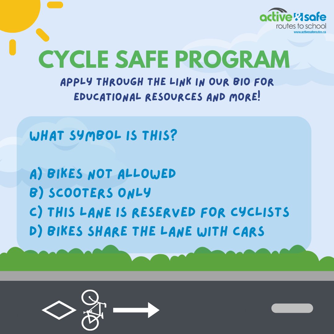 ELMO_ASRTS's tweet photo. 🚲@TVDSB @LDCSB schools! Apply to the Cycle Safe Program now for access to classroom ready educational resources and cycling safety kits including helmets, bike locks, bells, &amp; lights to help students bike to school safely and confidently.

📅 Application open until March 13 https://t.co/v0hT5uxV05