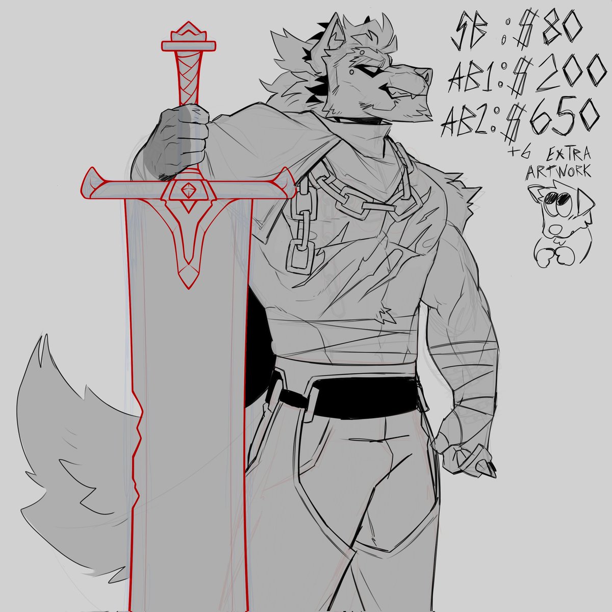 SylahXv's tweet photo. BULKY WOLF⛓️🐺⚔️
Accepting bids in DM! 🔥 https://t.co/JTFJQNKe8i