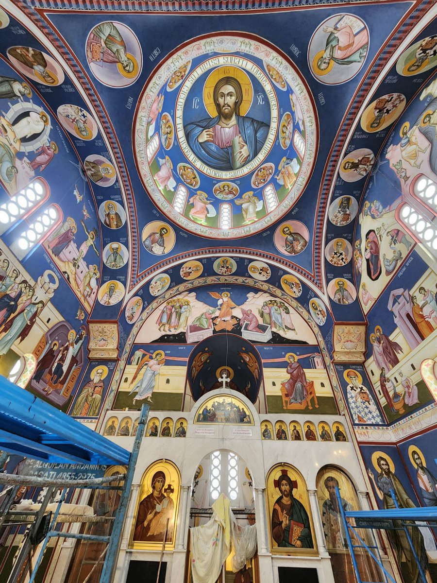 Así va quedando mi iglesia, realmente está a nada de ser una joya de la arquitectura serbio-bizantina escondida en el barrio de Constitución.