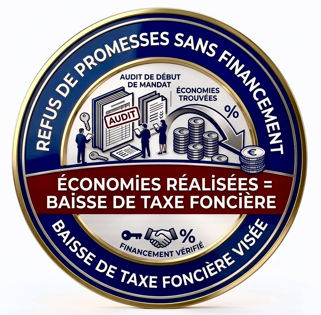 RDAssaislesJ's tweet photo. 🗳️#Municipales2026🗳️
✅ #TaxeFoncière❗️
✅ Parce que nous refusons de faire des promesses sans financement, la baisse que nous visons sera conditionnée et financée par les économies trouvées lors de notre audit de début de mandat❗️📉↘️ #RassemblerEtDynamiser #AssaisLesJumeaux https://t.co/8HaaoWeKwF
