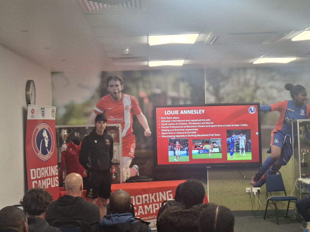 Dorking Wanderers Academy tweet media