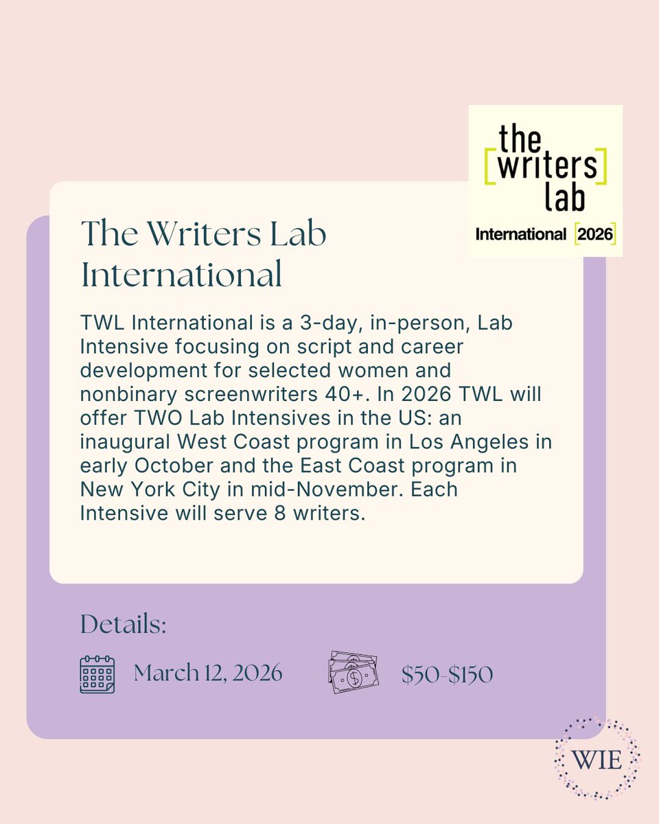 Women In Entertainment tweet media