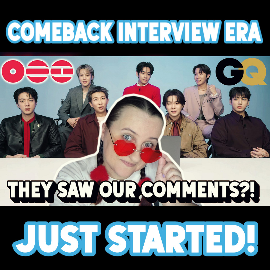 Dori_Jiminie's tweet photo. Just dropped my reaction to BTS’ new GQ interview “BTS Reply To Fans Online”! 💜
So happy we’re finally getting new interviews again in the Arirang era 🥹#BTS #BTSReplyToFans #GQInterview #ARMY #BTS2026 #BTSArirang
Watch with me HERE!
https://t.co/YwNSRfmtRw https://t.co/iQzlOJLbX7