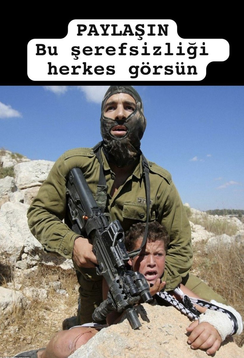 🗣️Tekrar tekrar payaşın. Terörist İsrail'i dünya tanısın.

🔴 Gündem Gazze
🔴 #GazaIsTheFocus
#BoykotaDevamEt #FreePalestine