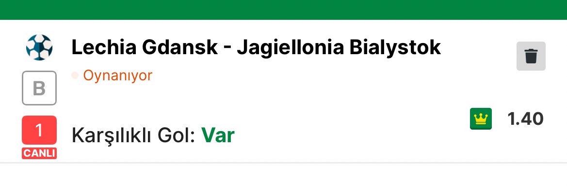 EskiUsulTahmin's tweet photo. 🍀⚽ Lechia Gdansk – Bialystok
Tercih: KG VAR
Oran: 1.40
İki takım da gol üreten bir yapıya sahip bu da tercihi getirebilir 👀
Karşılıklı gol senaryosu ön planda.
#PolonyaLigi #LechiaGdansk #Bialystok #Futbol #Bahis #İddaa #KGVar #MaçAnalizi #Tahmin #Spor #Kupon #FutbolTahmin https://t.co/CfpaR94HgP