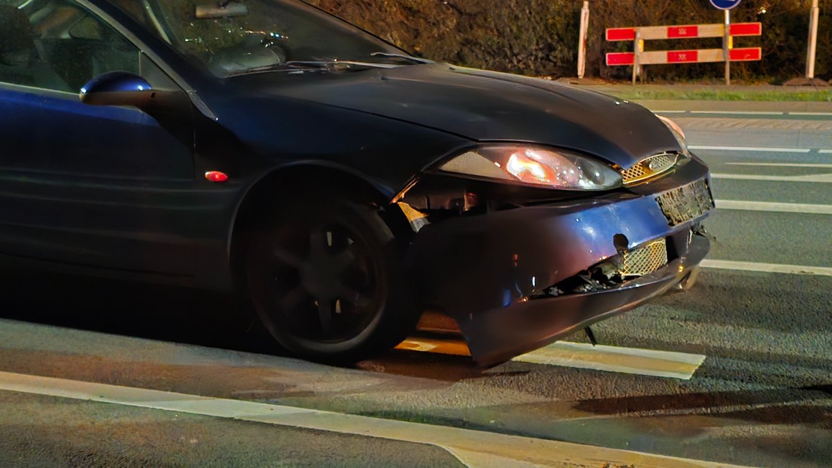 Kop/staart aanrijding in Honselersdijk