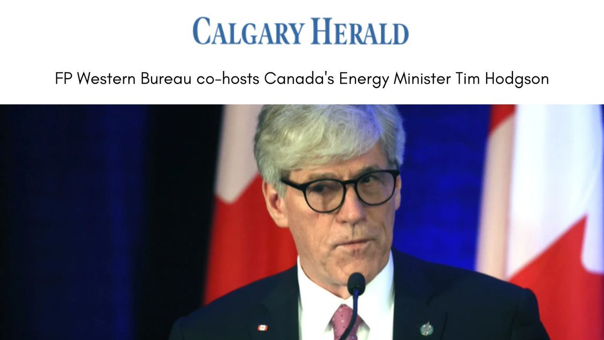 BrianJeanAB's tweet image. The Canada-Alberta agreement "lays out a clear and credible path to create the conditions necessary for nation-building infrastructure," said Energy and Natural Resources Minister Tim Hodgson.
#NationBuilding #OilandGas
buff.ly/rVCeO5h