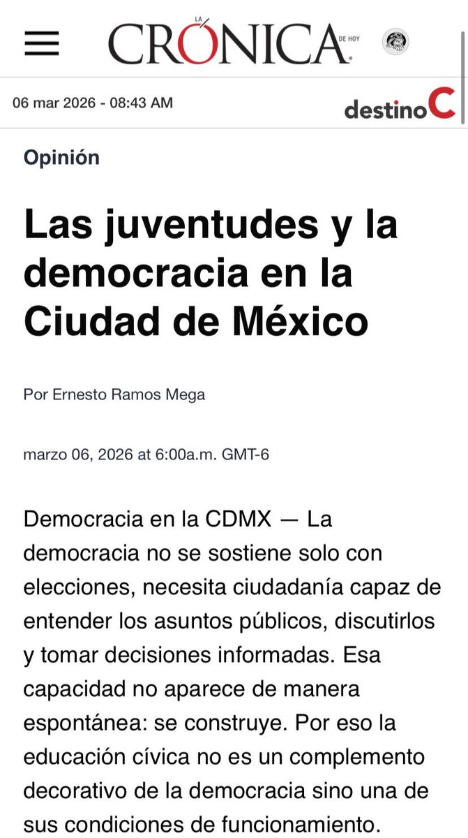 Ernesto Ramos Mega tweet media