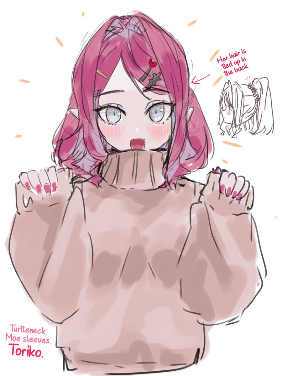 TL/TS by me.
Artist's note: Ponytail Toriko repost.