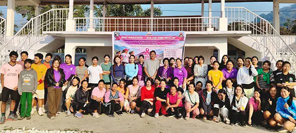 arunachaltimes_'s tweet photo. (#APWWS #Yingkiong organises ‘Pink Health’ mini #marathon)
The Arunachal Times - https://t.co/frgOKa5xZs https://t.co/AhVvGOE2OW