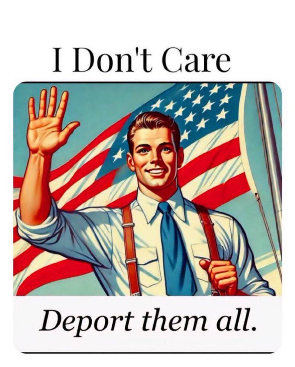 I will die on the hill of Mass Deportations.   If we back off this agenda item consider me black pilled.  🤷🏻‍♀️ 

Deport evert single illegal in this country.   All of them.