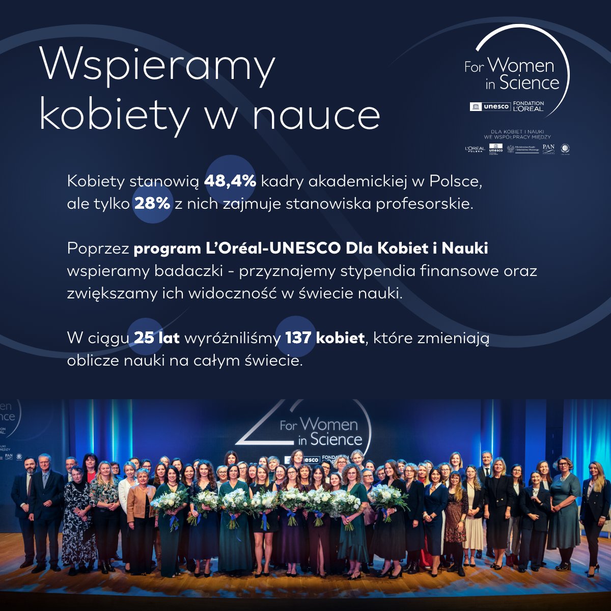 lorealpoland's tweet photo. Wspieramy kobiety w rozwoju, wzmacnianiu pewności siebie i realizowaniu ich potencjału. 💪 Od ponad 20 lat program L’Oréal-UNESCO Dla Kobiet i Nauki wspiera badaczki i zwiększa widoczność kobiet w nauce. 🔬 Więcej 👉 https://t.co/GQDnj0aZZa
#ForWomenInScience #WomenInScience https://t.co/pM4F86Ro6j