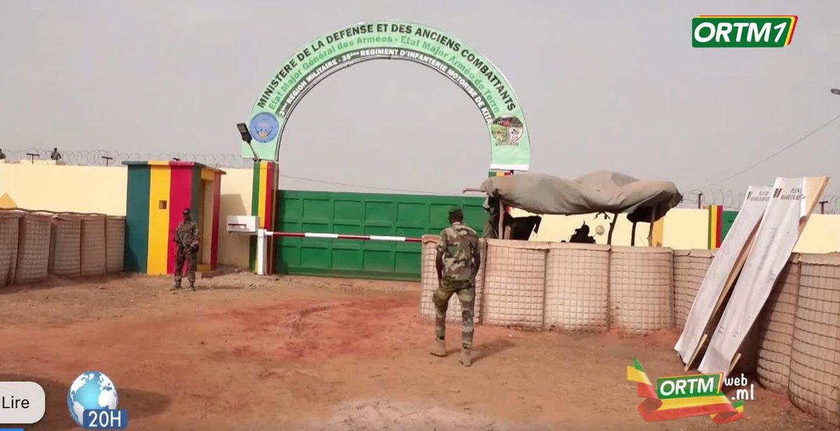 #ORTM - #INFO: La région de Kita a désormais son camp militaire : Le Jeudi 5 Mars 2026 ce Camp Militaire a été inauguré par le Ministre d’Etat, ministre de la Défense et des Anciens combattants.
👇👇👇👇👇👇👇
ortm.ml/la-region-de-k…
#ORTM_Web