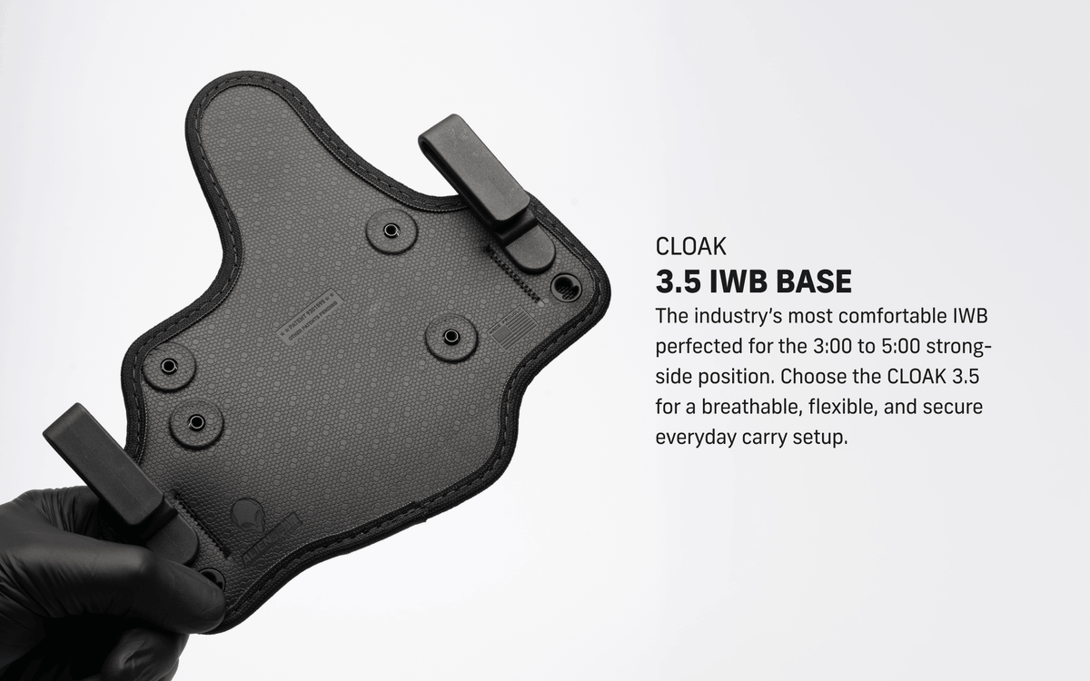 AlienGHolsters's tweet photo. Our CLOAK Holster line remains the most comfortable concealed carry on the market. It offers the ability to swap one shell between a full selection of bases. https://t.co/nx5rQa5jCr
