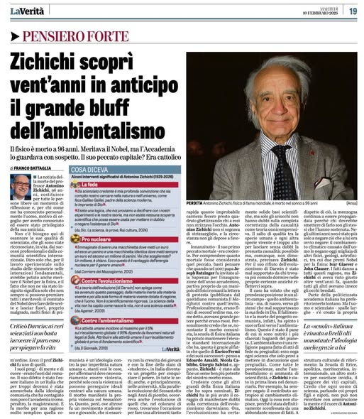 Erinni15's tweet image. Zichichi scoprì vent'anni in anticipo il grande bluff dell'#ambientalismo

#climatescam #farsaGreen #co2