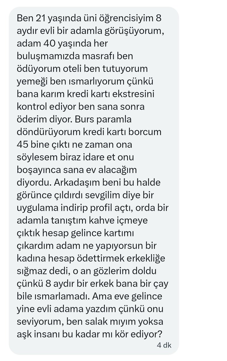 Kadınlardan İtiraflar tweet media