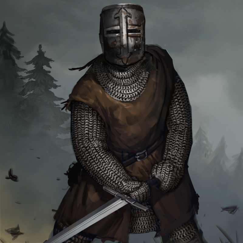 You've been traveling alone for a long time, taking part in tourneys and sparring with young nobles. A hedge knight tall as a tree, you never needed anybody for long. Is it true still?