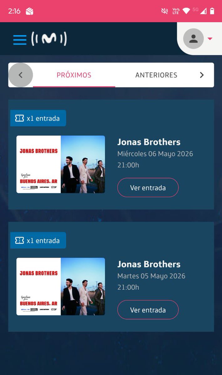 This Peruvian fan, who has followed them for 20 years, will live her dream in Argentina on May 5th and 6th. 
See you there ❤️ <a href="/jonasbrothers/">Jonas Brothers</a>