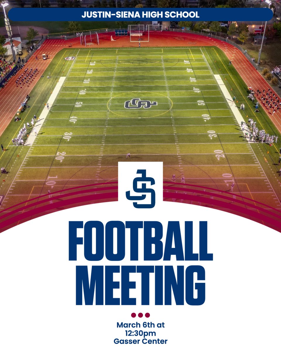 Justin Siena Football tweet media