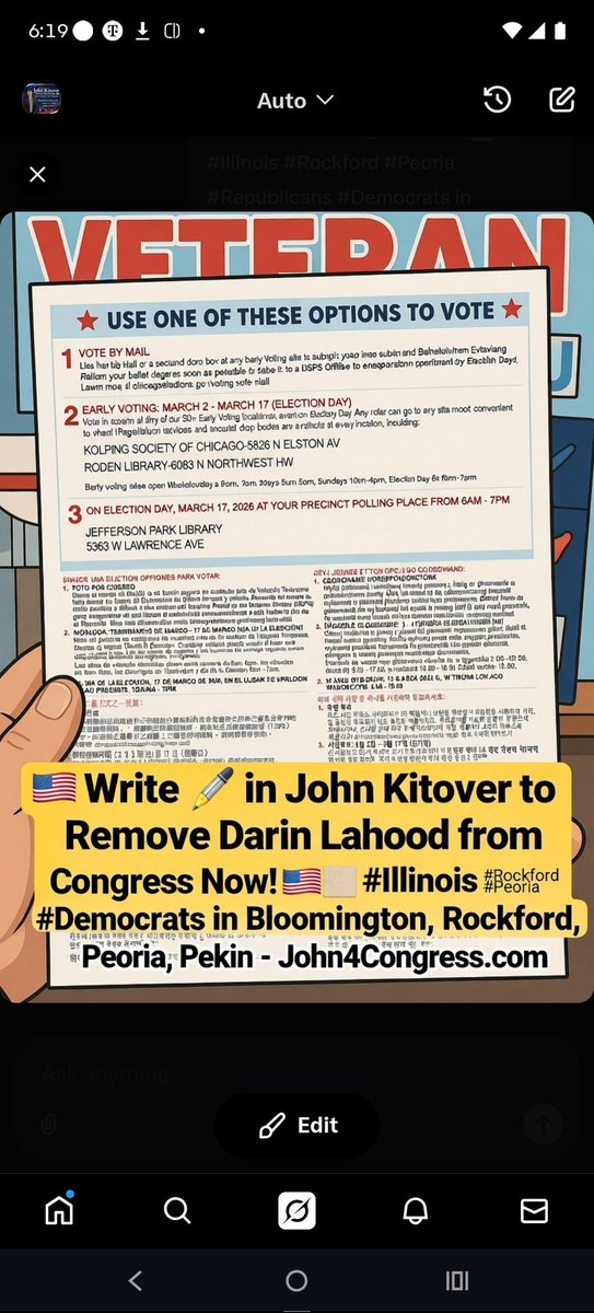 🇺🇸 John Kitover Chicago Mayor 2027 tweet media