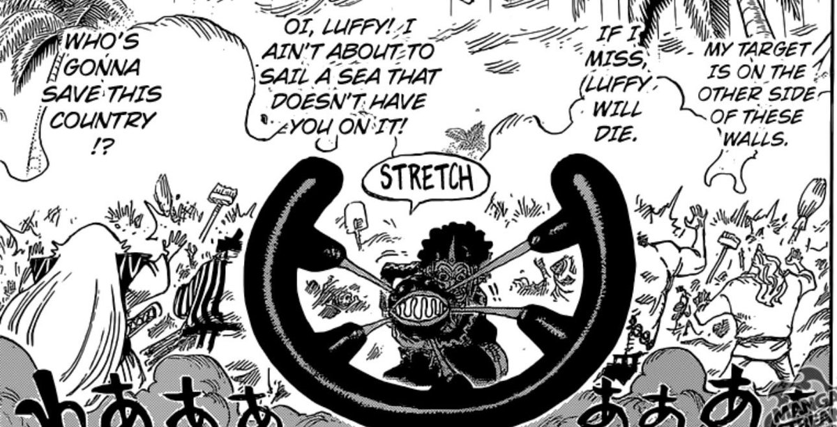 Like I’ve legit seen ussop fans resort to using ai to give him feats like guys get a backbone 😭😭