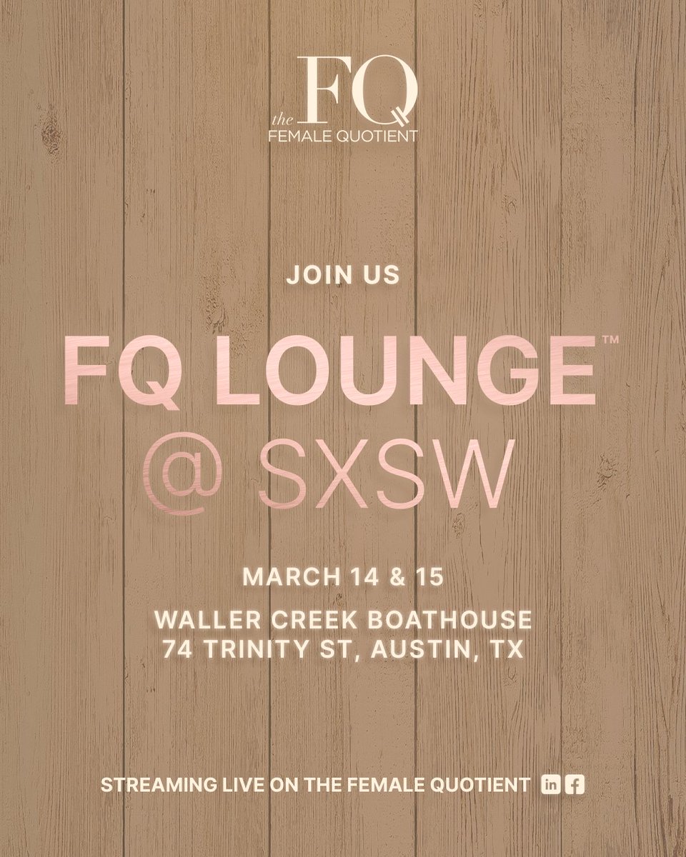 The Female Quotient tweet media