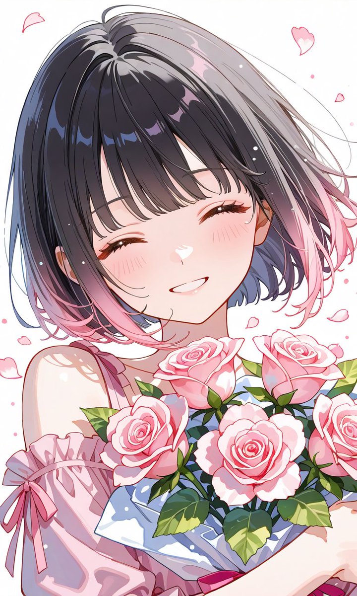 活動1周年おめでとうございます🤍
笑顔とお花を贈ります🎁✨
#AI笑顔咲く花