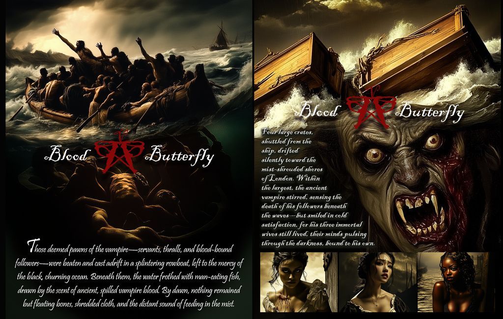 Illustrator0one's tweet image. BLOOD BUTTERFLY: The Epic Love story of Count Lycaenidae and his three beautiful but deadly brides as they try and survive in a new land.
#horrorfanatic #vampires #VampireSeries #dark #darkcreatures