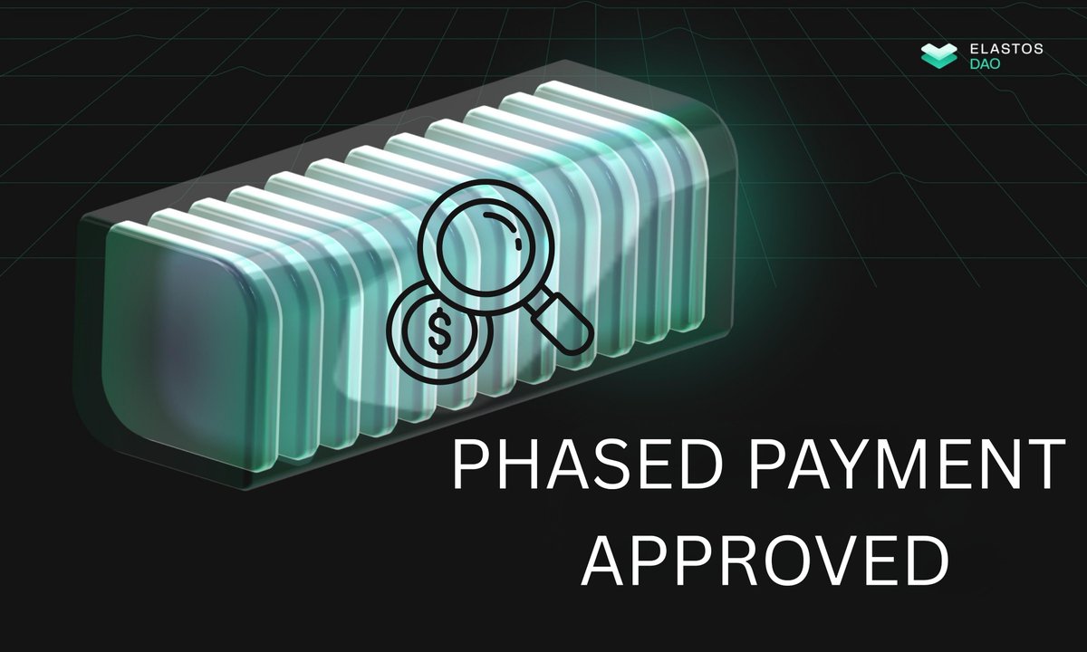 ElastosDAO's tweet image. 🔍💸Proposal #201 Update — Infinity Team (Global Relations &amp;amp; Communications)  

The Phase 5 payment has now been signed.  This supports the Infinity Team’s continued work across global relations, communications, and ecosystem coordination for Elastos DAO.
#Elastos #DAO #Web3 #WCI