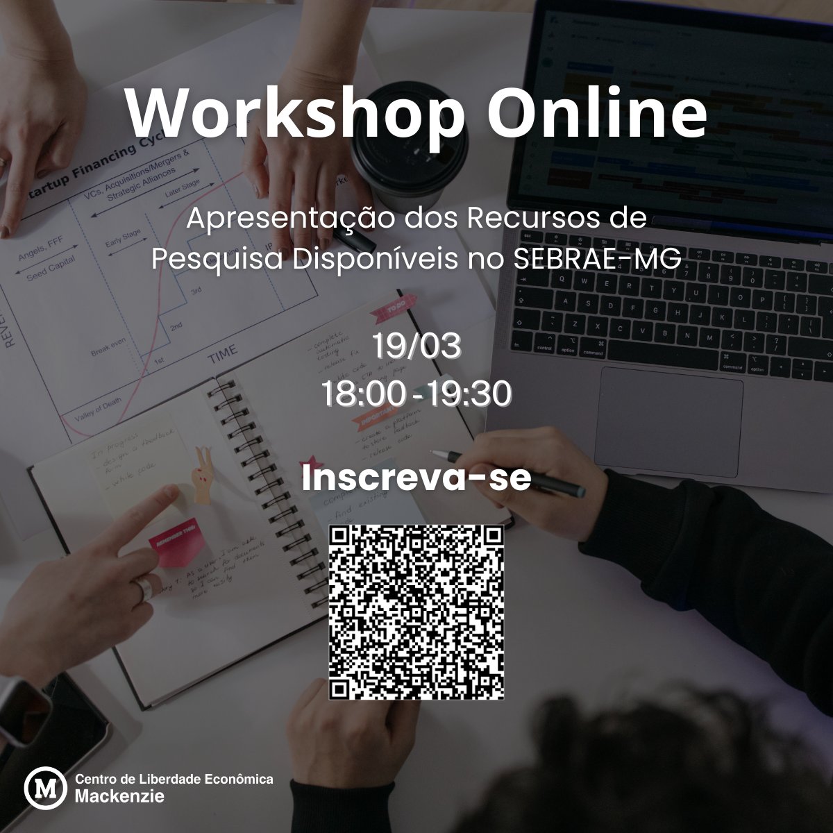 mack_liber's tweet photo. Se você se interessa por dados, pesquisa aplicada e análise econômica, vale a pena participar.

As inscrições já estão abertas. Garanta sua vaga acessando o QR code na imagem ou pelo link: https://t.co/ugB9SLQhnb https://t.co/fBznbAhiX9