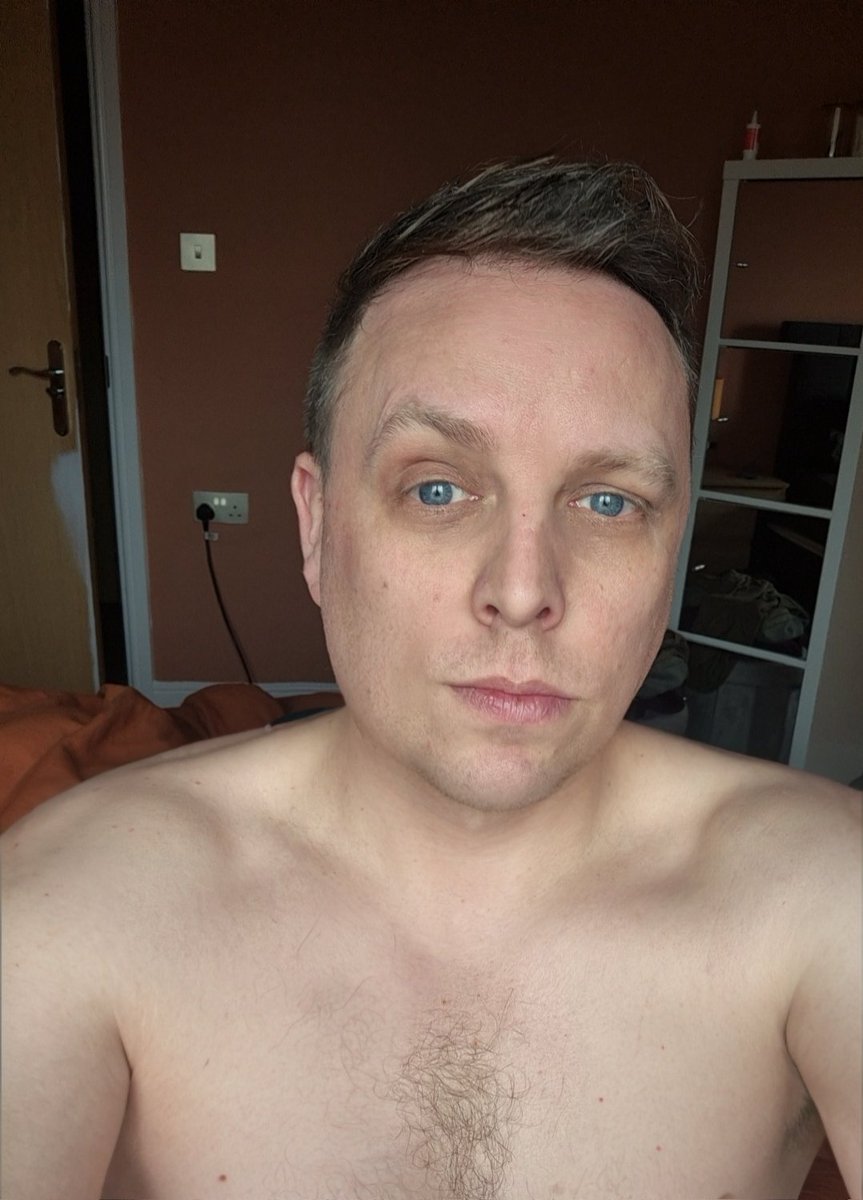 Bare chested Geek tweet media