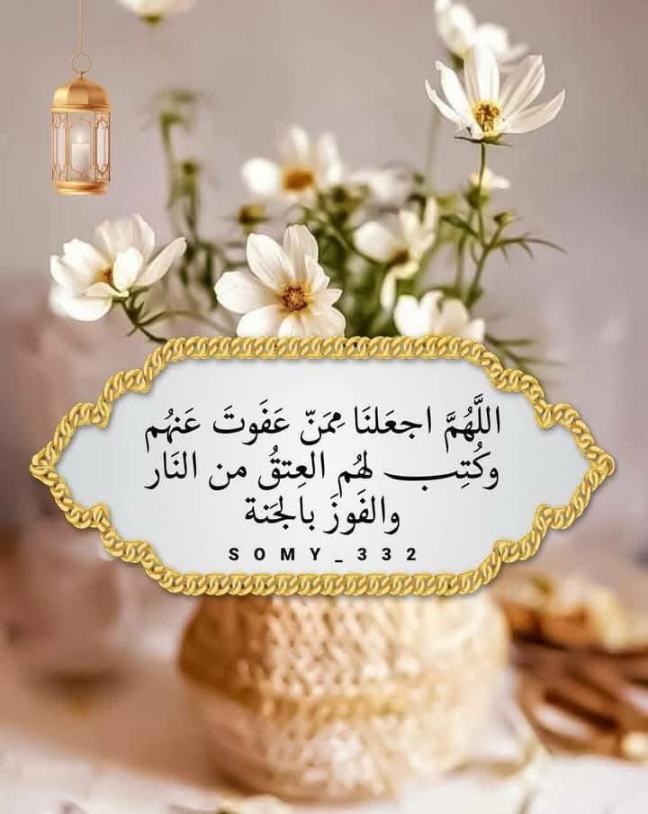 الى كل من نحبهم ويحبونا:
✍️🏻اصبروا بيقين أن الله يسمع ويرى ولا تتركوا للوحشة في صدوركم موقعا
توسدوا الإيمان بمن يقول كن فيكون ولا تجزعوا من أول عثرة ولامن محاولات متكررة اجمعوا أملكم وثقتكم،وسلموا التدبير إلى الحي القيوم وتذكروا «وإلى الله ترجع الأمور».
#انه_قريب_مجيب_للدعاء