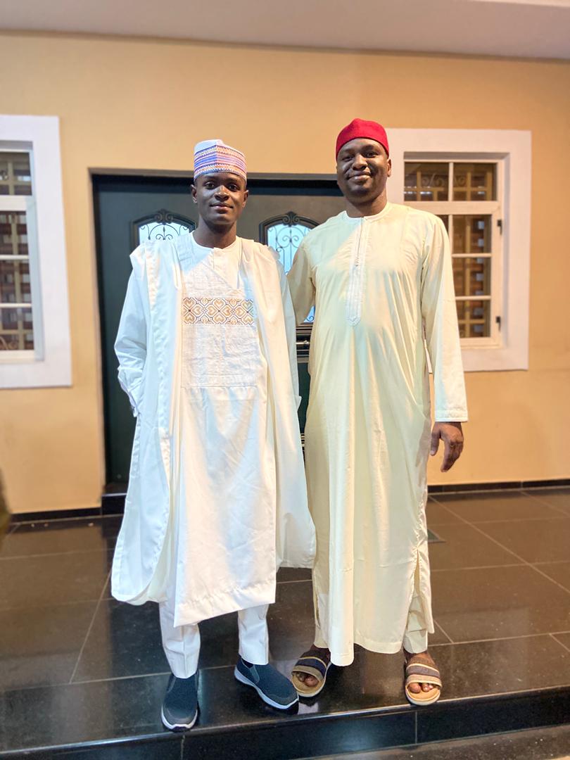 IsahDallatu's tweet photo. I had the privilege of meeting this very humble man😊 at Baba Atiku's residence. Sannu da aiki Oga @Rasheethe https://t.co/ro8u9RksFj
