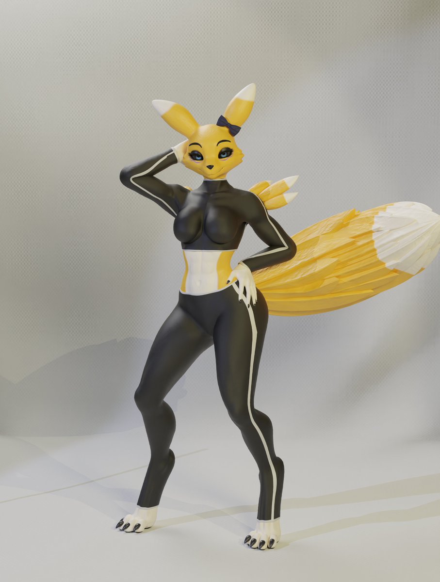 BlackLya 3D artist tweet media