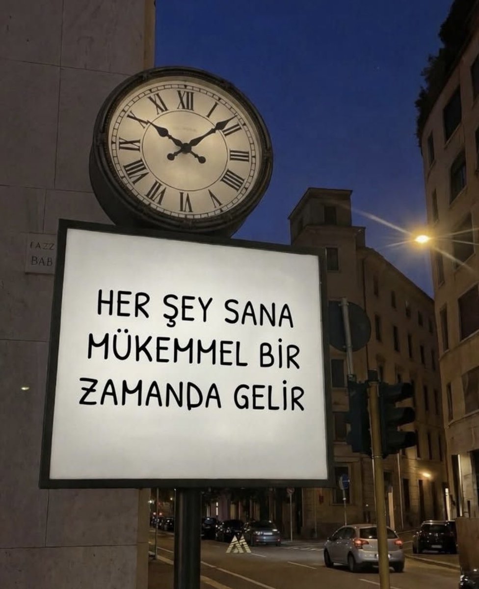 Bazen hayat, henüz göremedigin parçaları hizalıyordur.
Bugün seni zorlayan zamanlama; seni koruyor, hazırlıyor ya da daha büyük bir şey için konumlandırıyor olabilir.
Sürece güven.
Hayatındaki bölüm, olması gerektiği anda açılıyor…

#iyigeceler