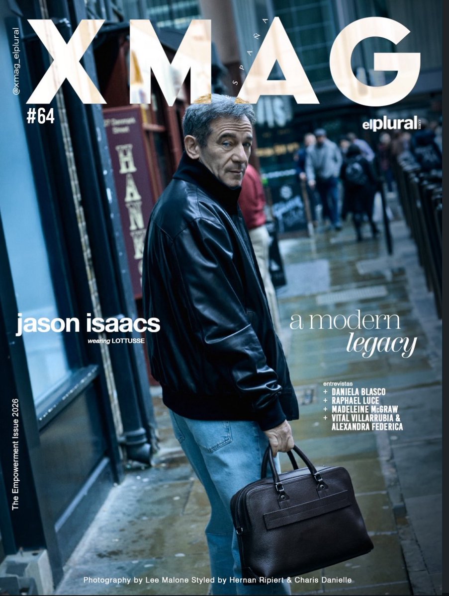 granduncan's tweet photo. NEW!!! jason isaacs as the new cover star of Xmag!!
photographed by Lee Malone, styled by Hernan Ripiert & Charis Danielle.
#JasonIsaacs #JasonIsaacsWorldDomination #Xmag https://t.co/ZUCU6RlJjD