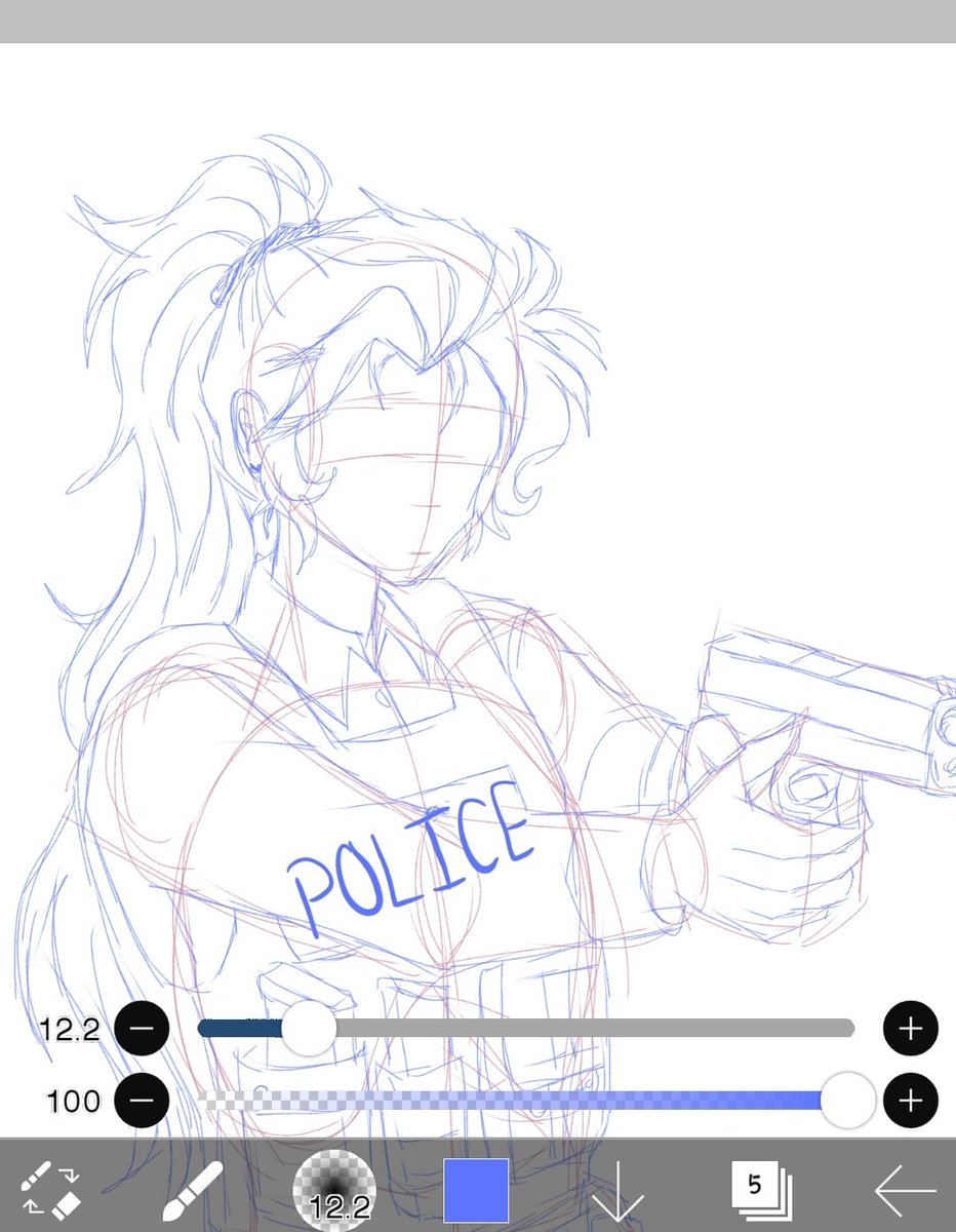 Vel_HH's tweet photo. ¿Luci como policía? 🤔. Mmm, ideas, ideas..~ ya se verá como resulta https://t.co/T8xFKr9SBO