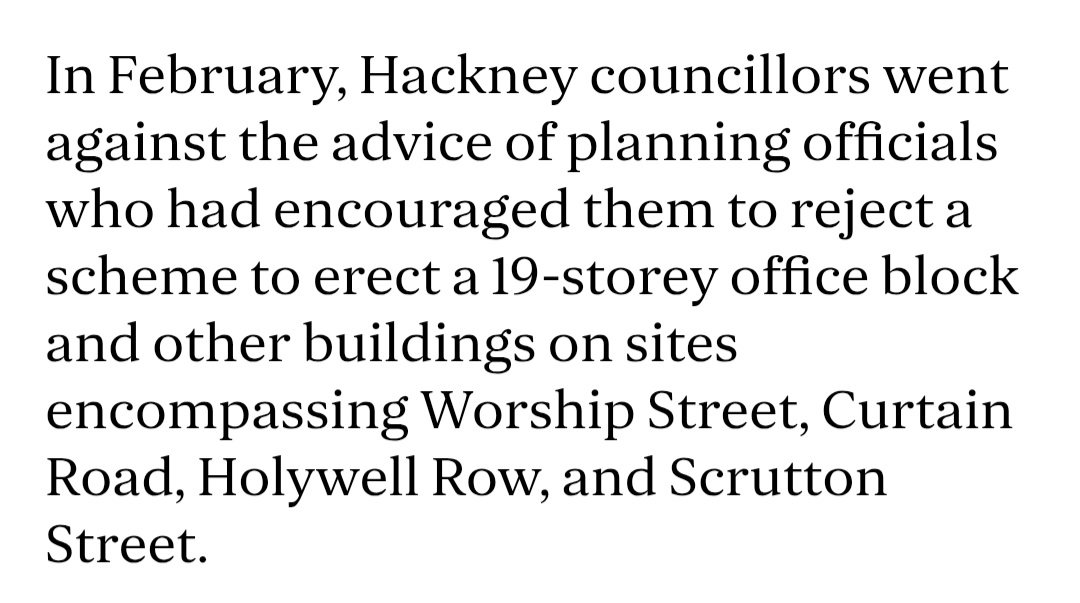 Hackney YIMBY tweet media