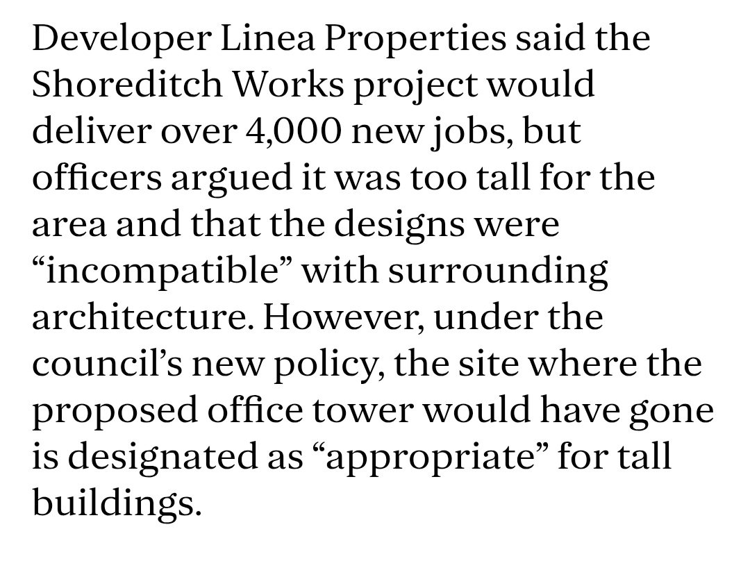 Hackney YIMBY tweet media