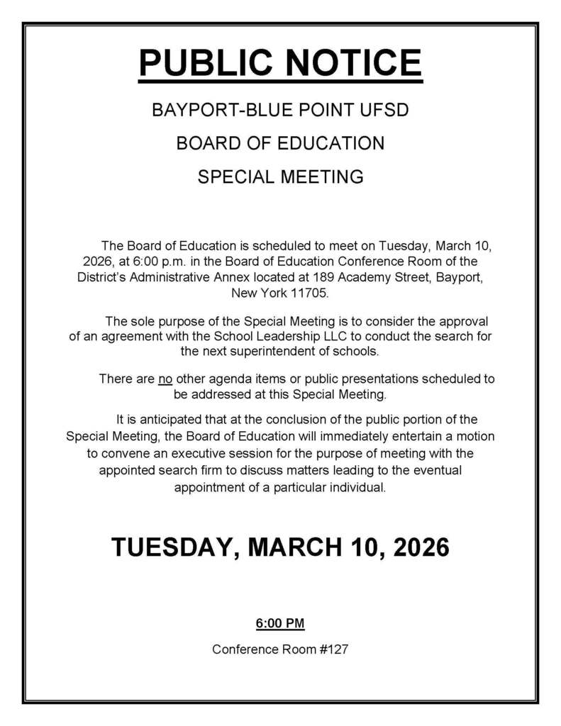 Bayport-Blue Point tweet media