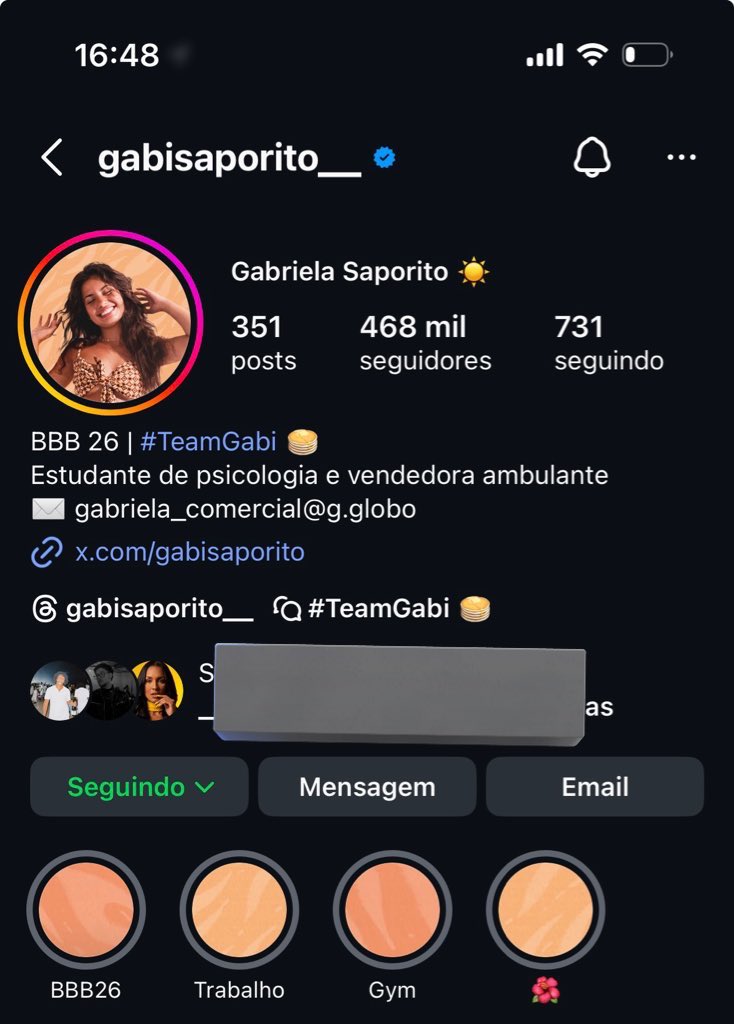 kauareality's tweet photo. Eu acho muito injusto a Gabriela ser a única pipoca que ainda não bateu 500k no Instagram. Sério, gente… vamos ajudar? 🥹

Pra quando ela sair do programa já ter mais apoio e conseguir vender os docinhos dela também.

Deem RT pra chegar em mais pessoas.
Link: https://t.co/DFTP1m20fw

#BBB26