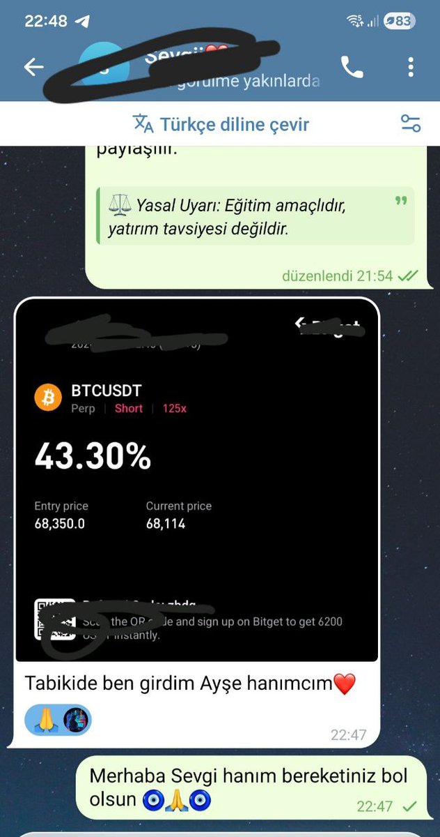 🏆 GÜNÜN KAZANANLARINDA BUGÜN: MAŞALLAH DOSTLAR!
​Stratejimize güvenen, disiplinle TP hedeflerine ulaşan tüm üyelerimizin bereketi bol olsun. Sabır ve doğru analiz her zaman kazandırır. 🧿✨
​Bu başarılı işlemlerinden dolayı;
💎 Sevgi Hanım 💎 Kaan Bey
​Sizleri tebrik ediyoruz!