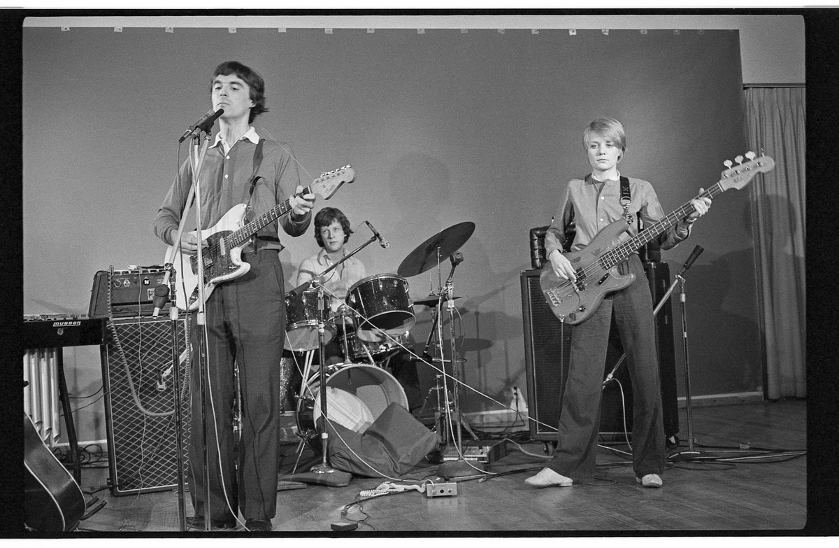 OUT NOW: TENTATIVE DECISIONS: DEMOS &amp; LIVE | This release is your chance to hear early demos and live recordings of the original trio lineup, pictured here 50 years ago in March 1976 at The Kitchen NYC. Featuring tracks like "Psycho Killer," "The Book I Read," and "Sugar on My
