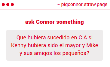 PigConnor's tweet photo. se los hubiera madreado o<o... o igual no hubiera hecho nada el Kenny porque es un estupido o<o xd https://t.co/mOZAh211Dh
